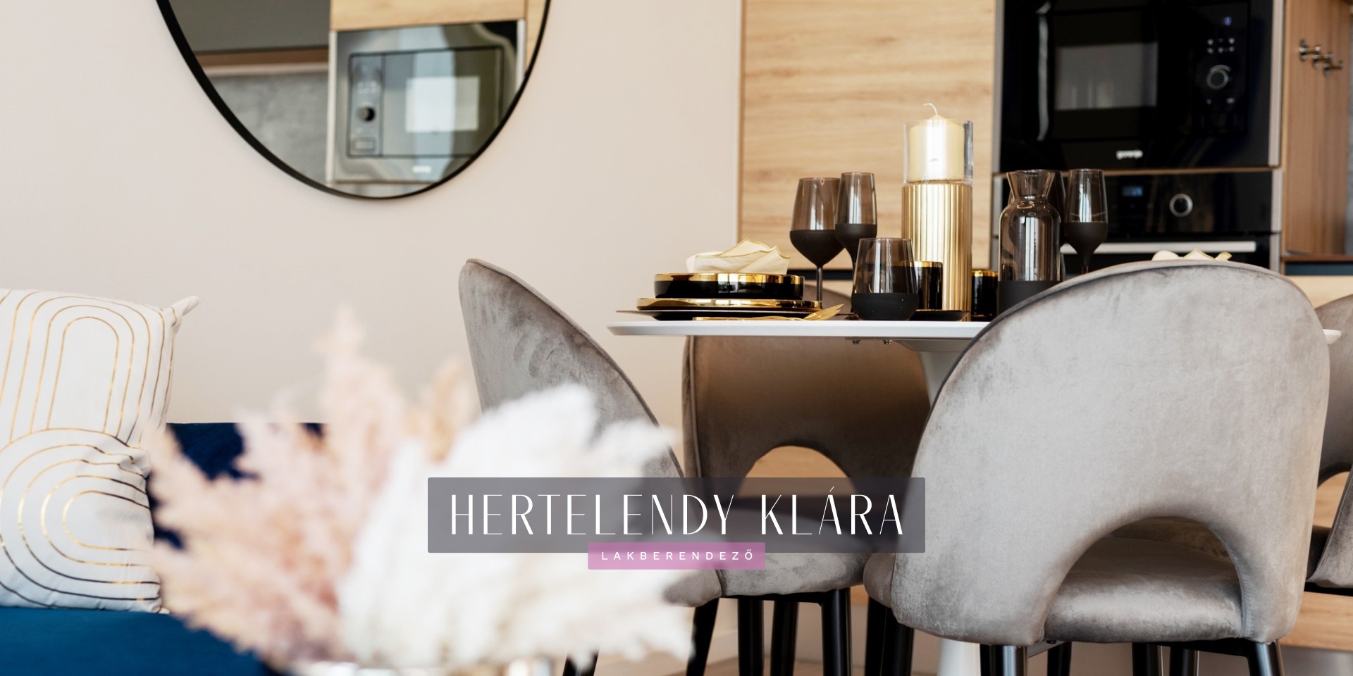 Hertelendy Klára - lakberendező